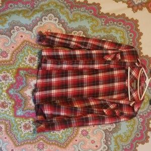 Red, White, and Blue Flannel